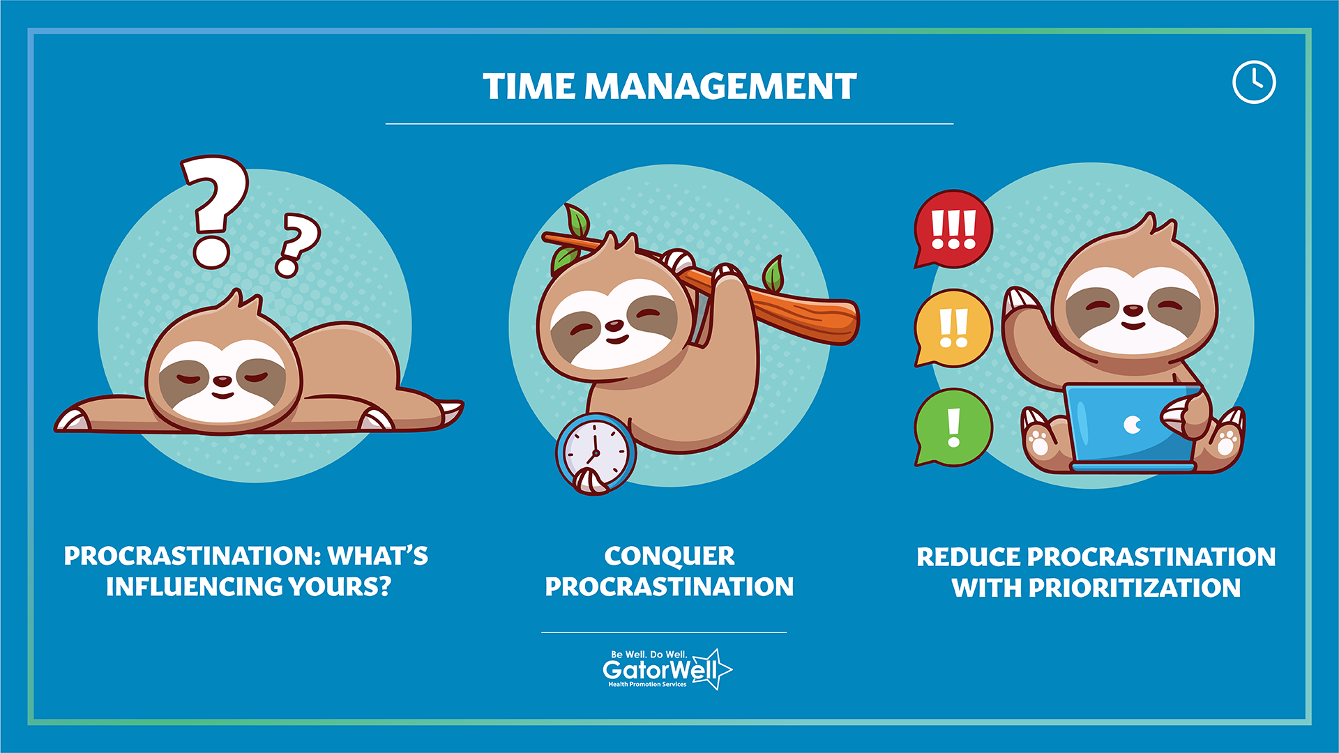 Overcome Procrastination Gatorwell Health Promotion Services