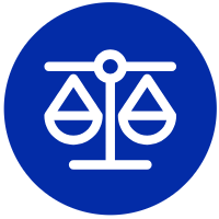 Balancing scale icon